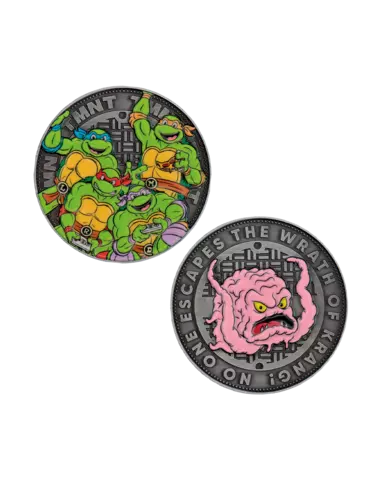 Moneda Krang Tortugas Ninja Edición Limitada Fanattik