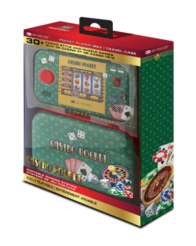 Consola Casino Pocket Player Max + funda My Arcade