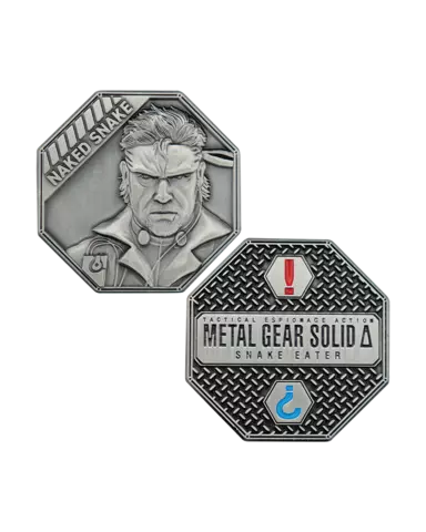 Moneda Naked Snake Metal Gear Solid Delta Fanattik Edición Limitada