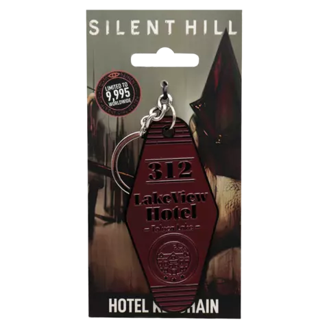 Llavero Hotel Silent Hill 2 Red Ver. Edición Limitada Fanattik