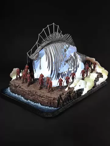 Diorama The Rumbling Attack on Titan Ultimate Masterline Bonus Ver. Prime 1 Studio