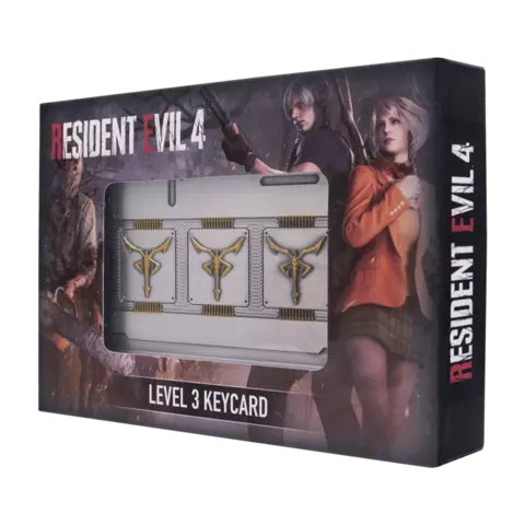 Set de 3 Réplicas Level 3 Keycards Resident Evil 4 Edición Limitada Fanattik