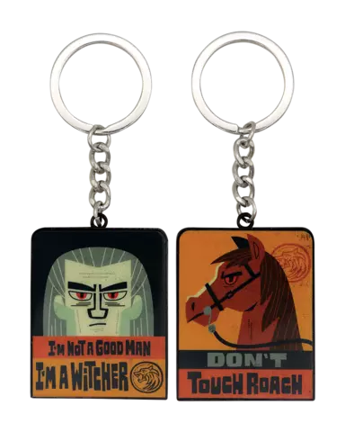 Llavero The Witcher & Roach The Witcher Fanattik Edición Limitada