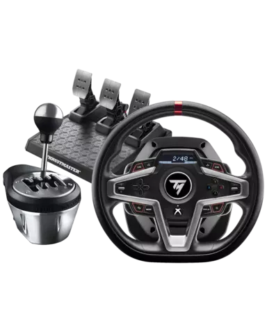 Volante T248 Thrustmaster (Xbox Series X|S, Xbox One, PC) + Palanca de Cambio TH8A Shifter