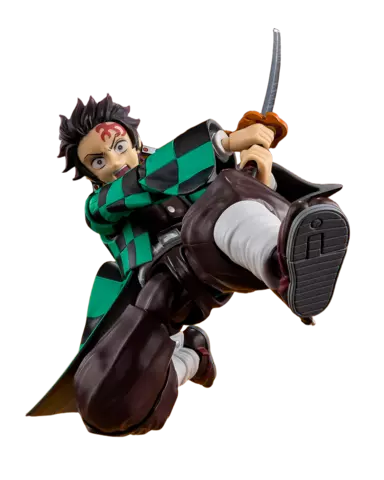 Figura Tanjiro Kamado La Batalla Final en el Castillo Infinito Demon Slayer: Kimetsu no Yaiba S.H.Figuarts 14 cm