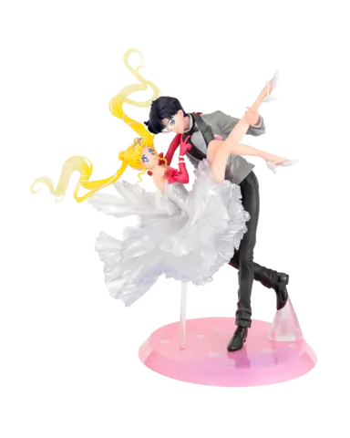 Figura Usagi & Tuxedo Mask Sailor Moon Moonlight Glow Ed. Figuarts Zero