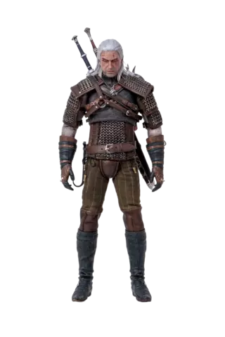 Figura Geralt de Rivia Figura Articulada PVC Escala 1/6 The Witcher 3: Wild Hunt 30 cm 