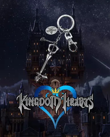 Llavero Keyblade Sleeping Lion Kingdom Hearts Monogram Int