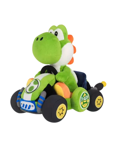 Peluche Yoshi San-ei Boeki Mario Kart World 17 cm