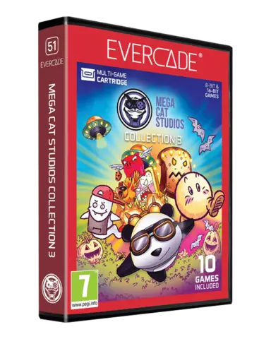 Cartucho Evercade Mega Cat Studios Collection 3