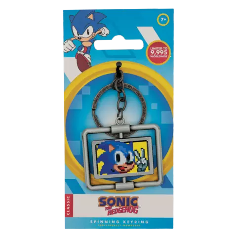 Llavero Giratorio Sonic & Eggman Edición Limitada Fanattik