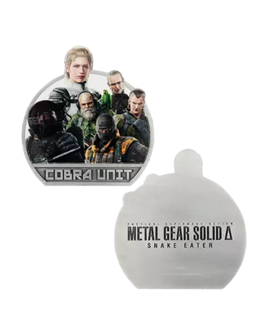 Medallón Cobra Unit Metal Gear Solid Delta Fanattik Edición Limitada