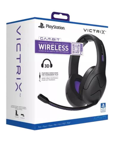 Auriculares Gaming Victrix Gambit Wireless