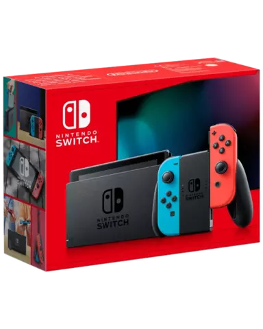 Nintendo Switch Consola Azul Neon/Rojo Neon V2