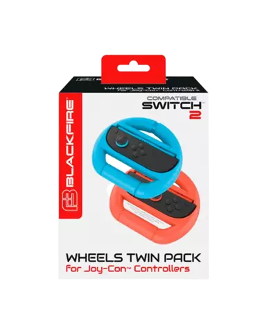Kit JoyCon de Volantes para Carreras - Blackfire Switch 2