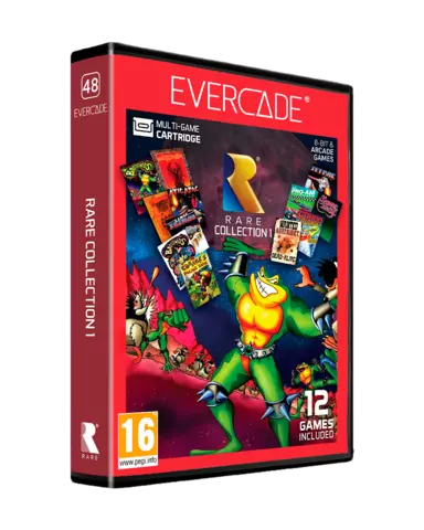 Cartucho Evercade Rare Collection 1