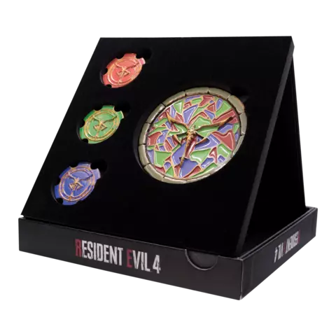 Réplica Church Puzzle Medallion Set Resident Evil 4 Edición Limitada Fanattik