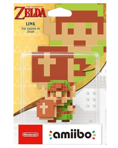 Figura Amiibo Link 8-bits (Serie Zelda)