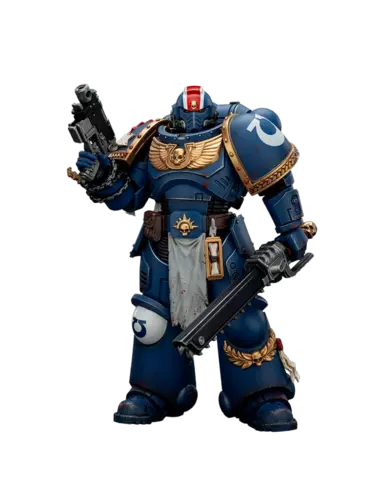 Figura Teniente Titus Warhammer 40.000: Space Marine 2 Edición Coleccionista JoyToy