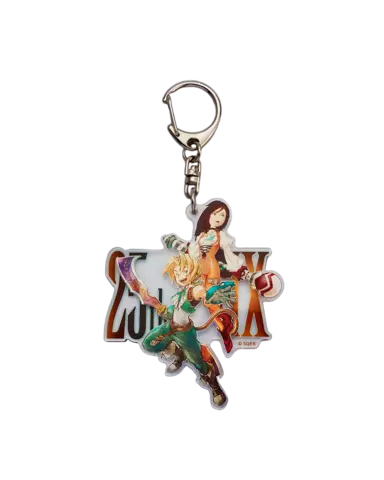Llavero Acrílico Zidane y Garnet Final Fantasy IX 25th Anniversary Square Enix 7cm