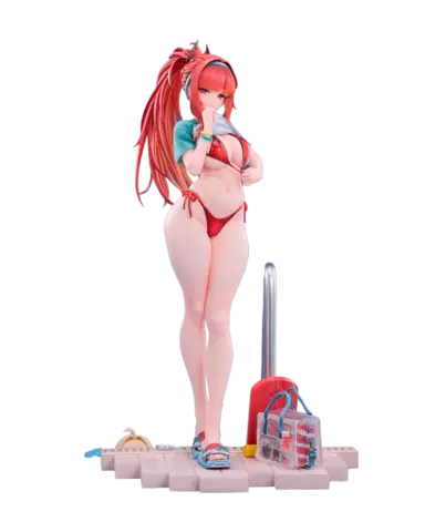 Figura Rapi: Red Hood Goddess of Victory: Nikke Red Flavor Deluxe Ed. 1/7 Hobby Sakura