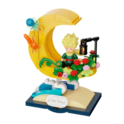 Starry Ride New Moon Set De Construcción 13,4 cm El Principito Skatekart Series