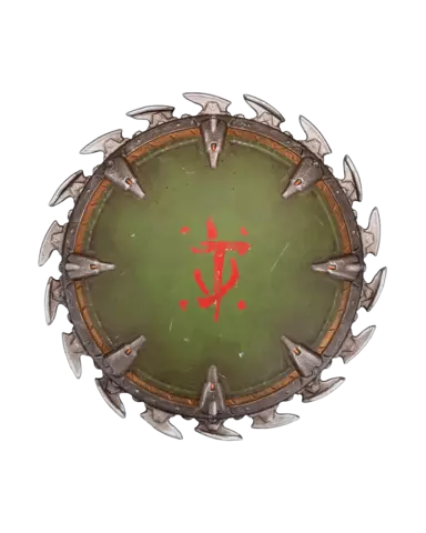 Figura de Pared Shield Saw Doom: The Dark Ages Dark Horse