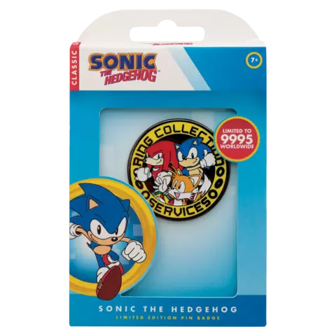 Pin Sonic, Tails & Knuckles Sonic The Hedgehog Edición Limitada Fanattik
