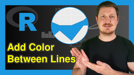 Add Color to Region Between Two Lines in ggplot2 Line Plot in R (2 Examples)
