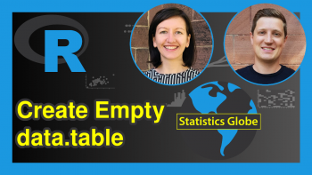 Create Empty data.table with Column Names in R (2 Examples)