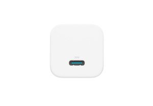 Front exterior, Anker charger, USB-C charging port