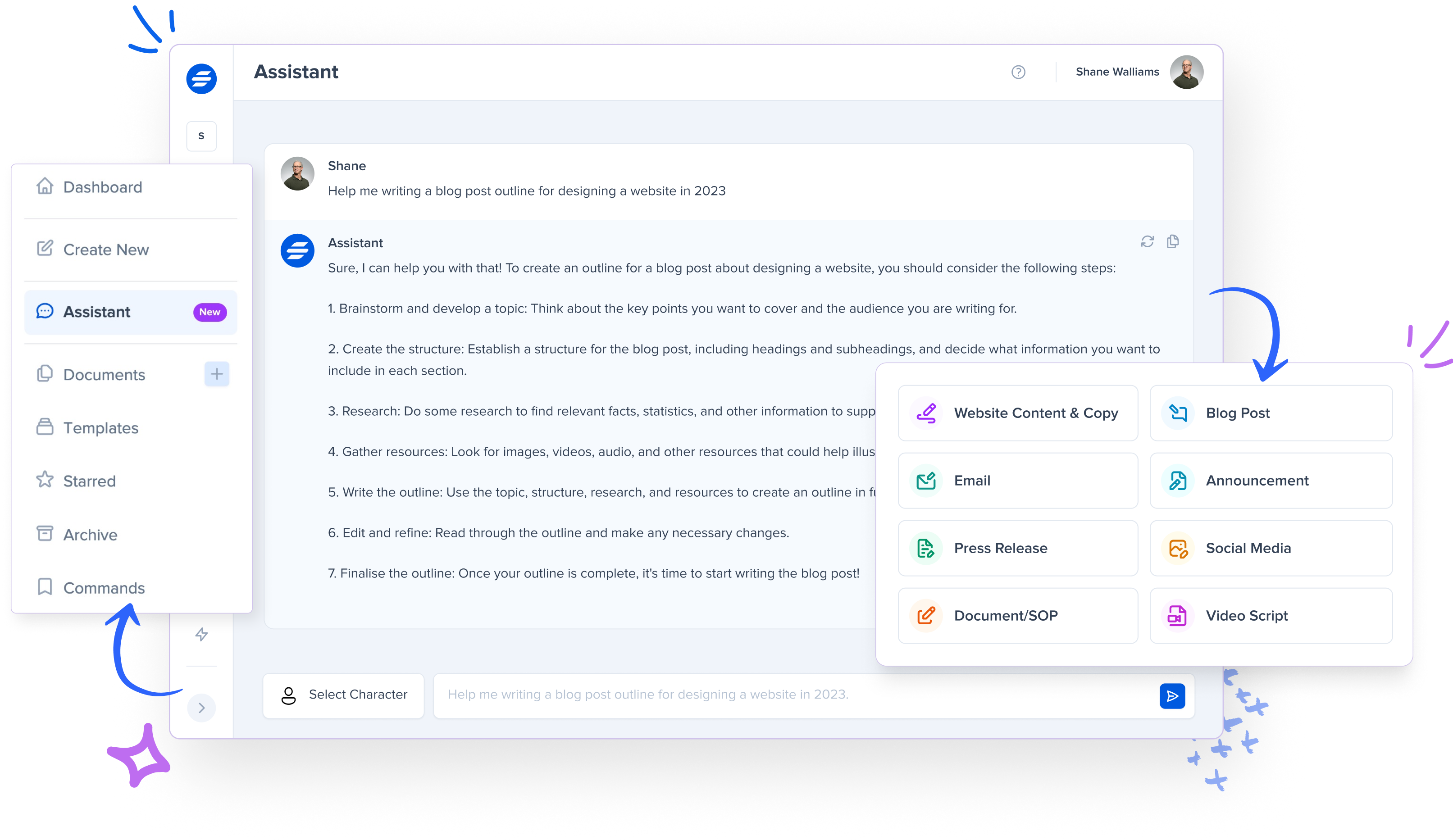 Home SureWriter Dashboard