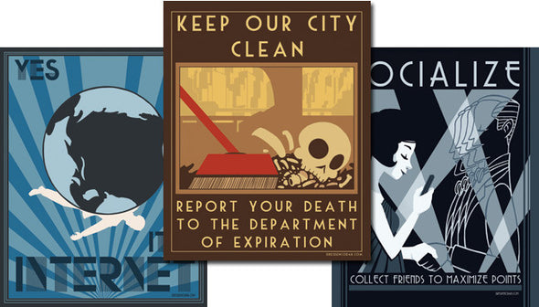 Department of Awareness Prints SERIES TWO Art Dresden Codak