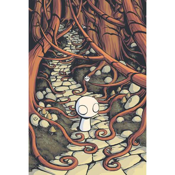 Rice Boy Prints Art Evan Dahm Rice Boy on the Stone Path