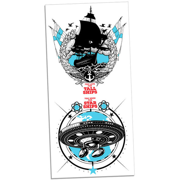 Too Soon For Tall Ships Print Art Ryan North