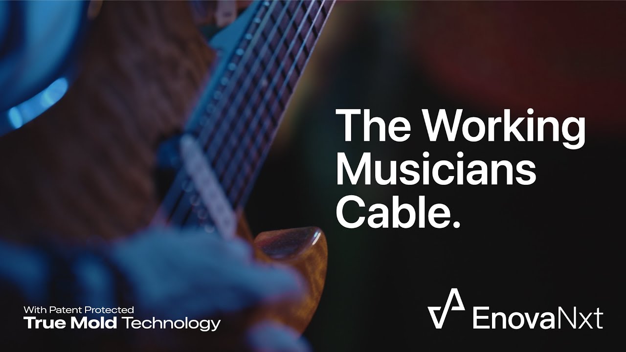 NEW EnovaNXT Instrument and Mic Audio Cables with Patent Protected True Mold Technology