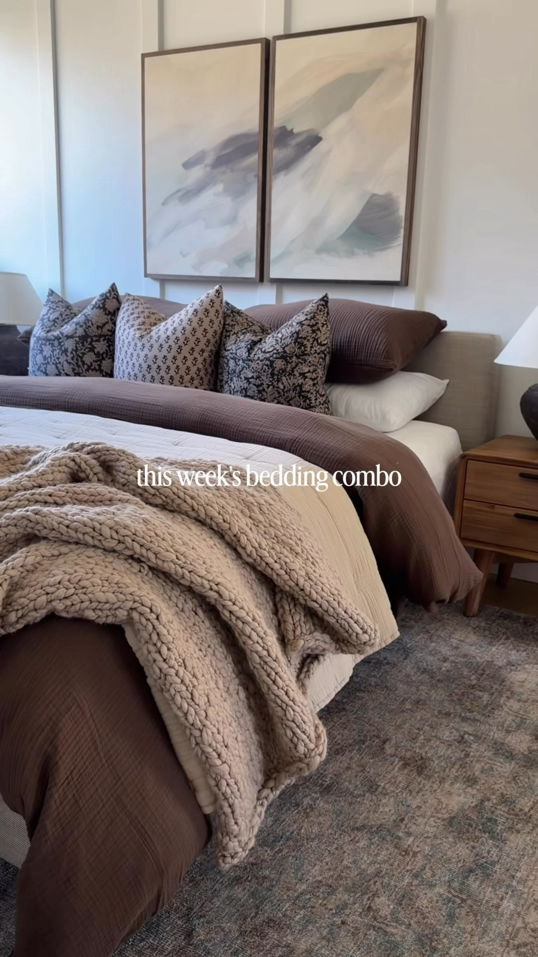 This Week’s Bedding Combo