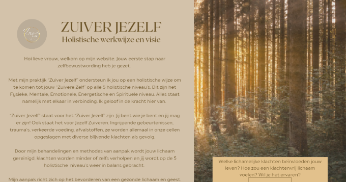 Website Zuiver Jezelf