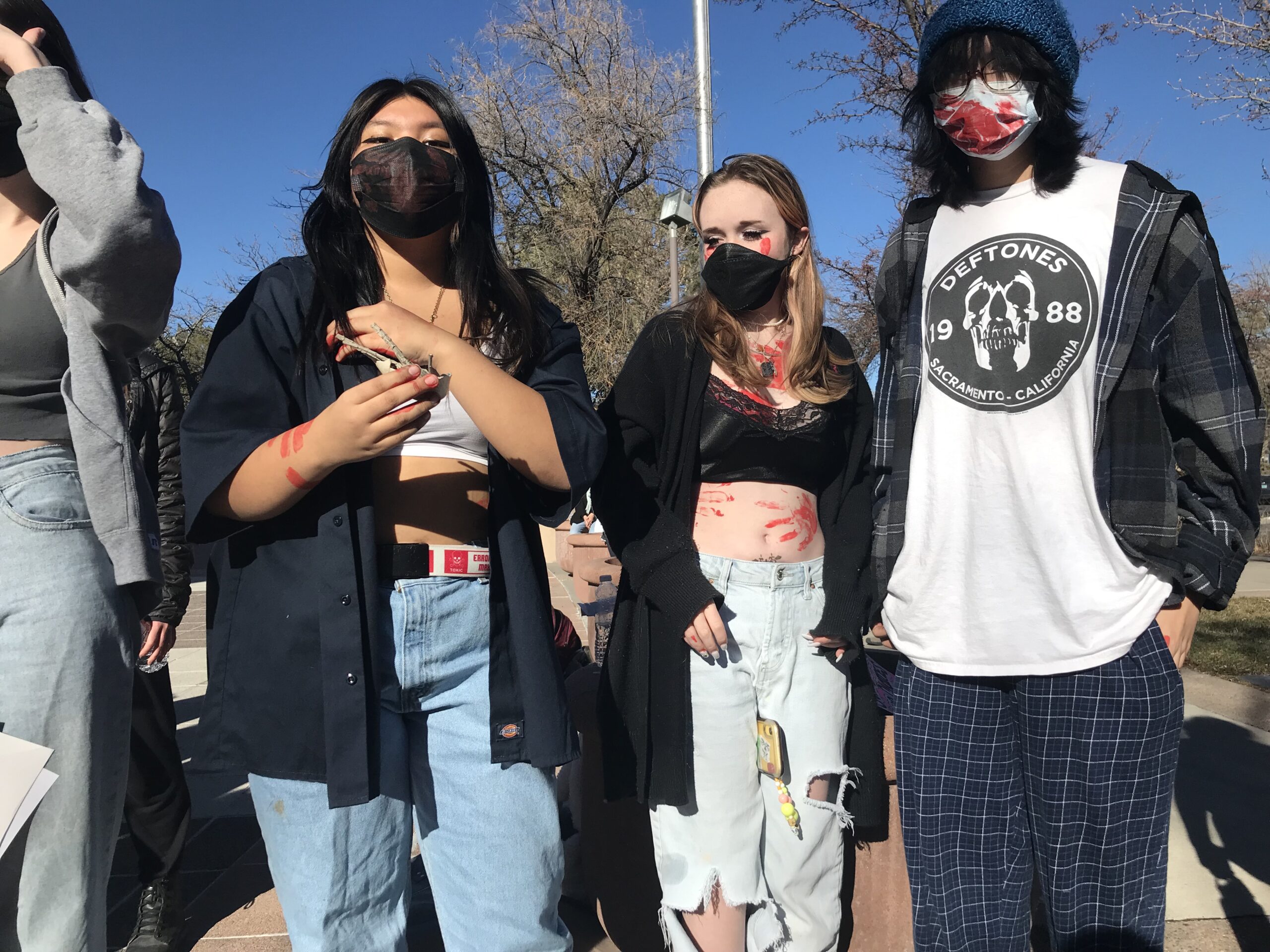 Students March to the Roundhouse to Demand Affirmative Action