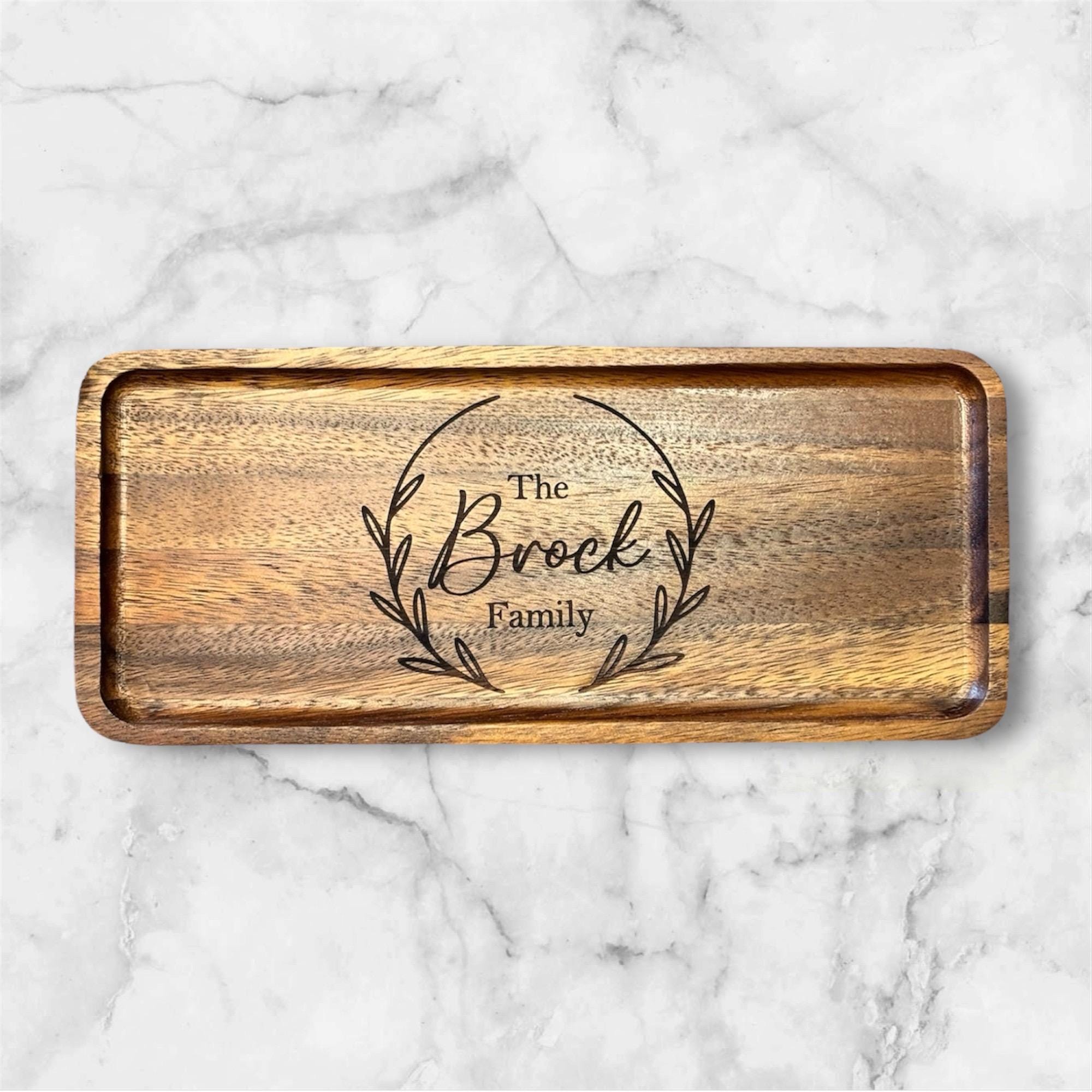 Personalized Wood Trays