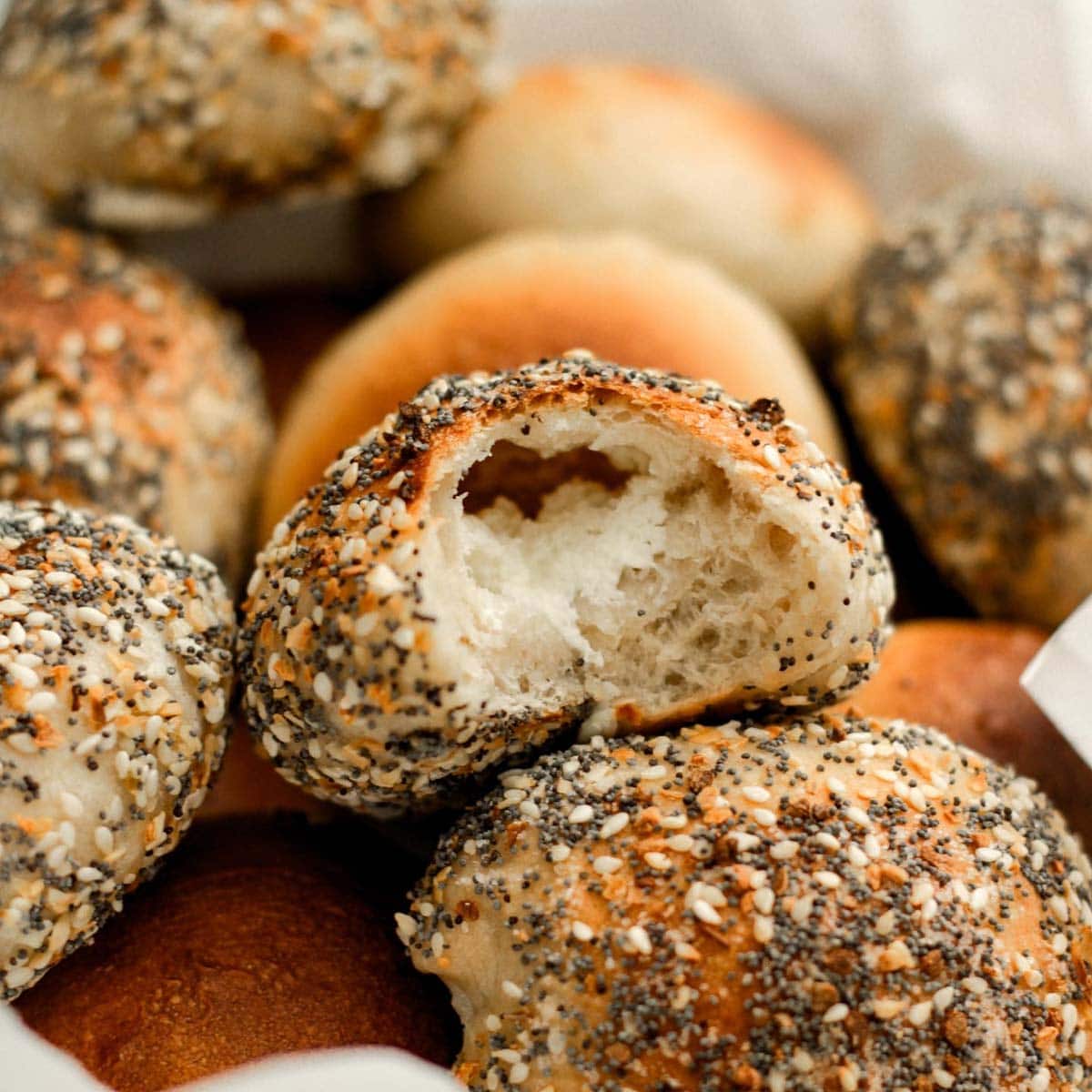 Stuffed Bagel Bombs