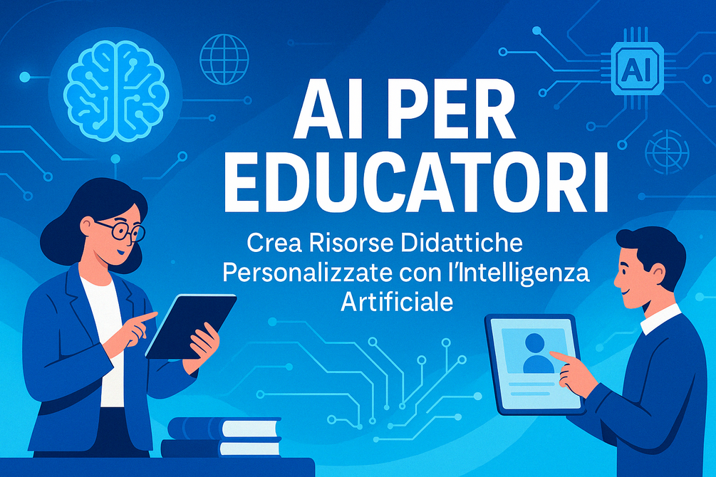 AI PER EDUCATORI – Crea risorse didattiche personalizzate con l’intelligenza artificiale