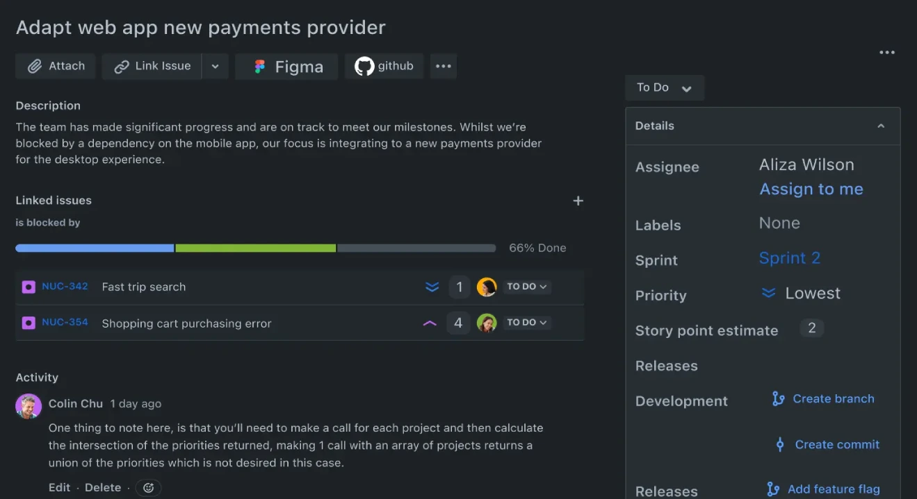 Integracje stron trzecich w Jirze