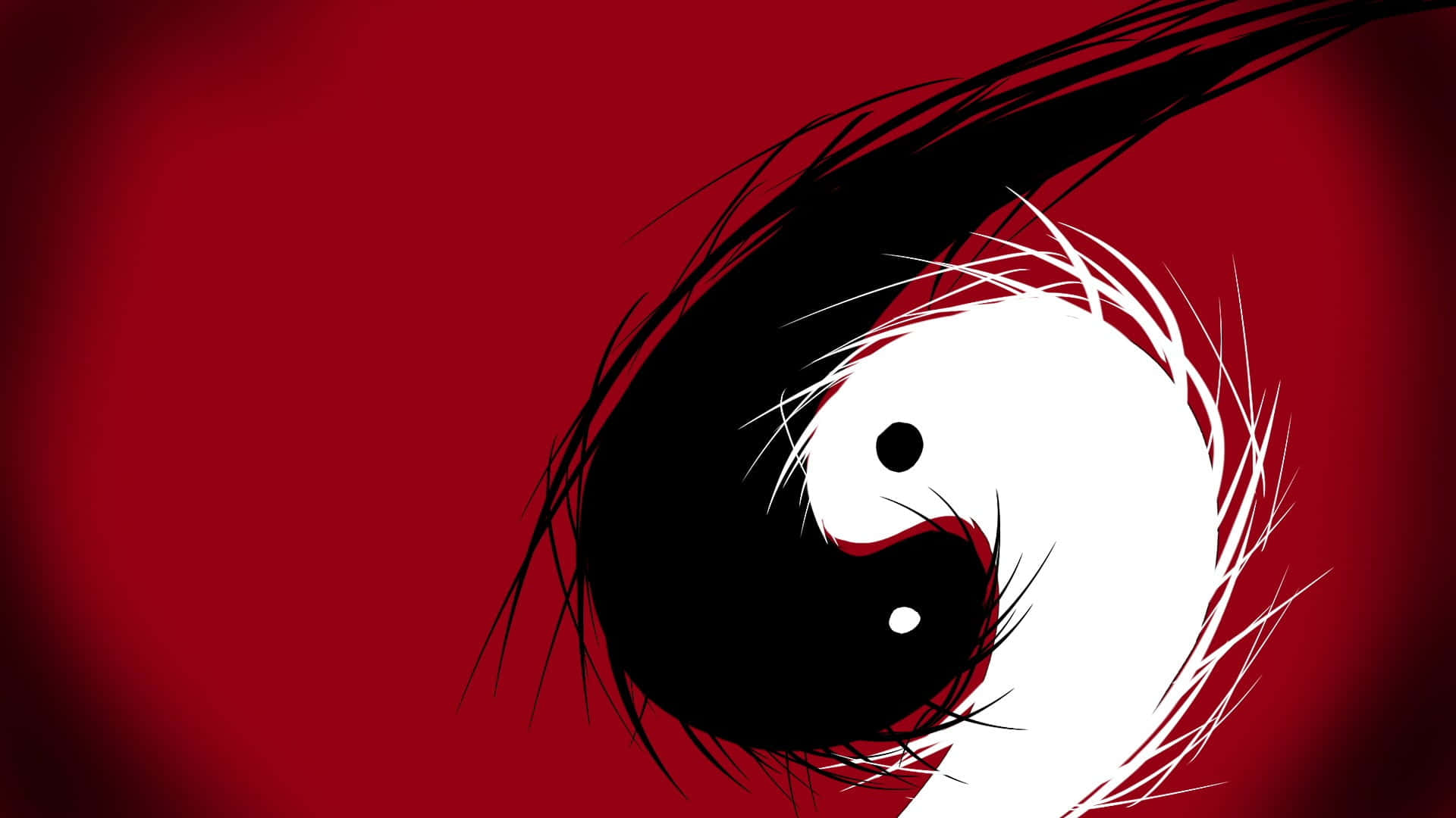 Ying Yang Background Wallpaper