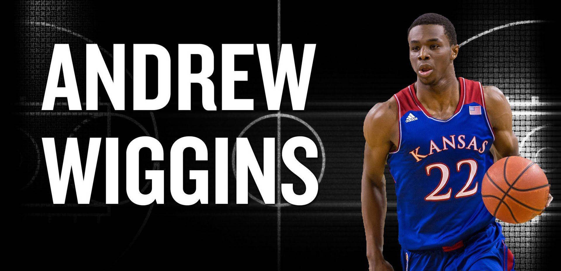 Arte Grafica Di Andrew Wiggins Sfondo