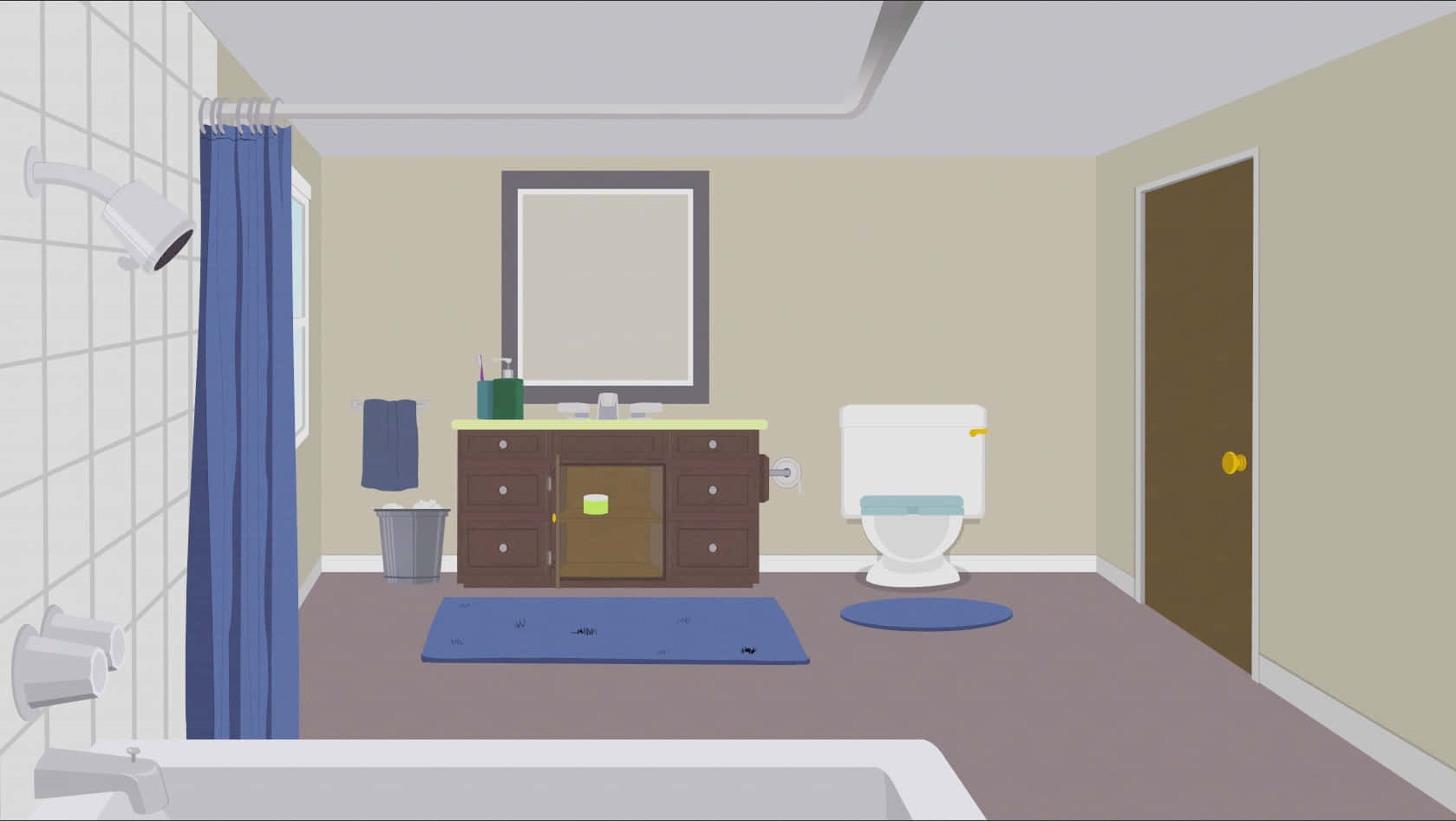Sfondobagno Del Gioco South Park