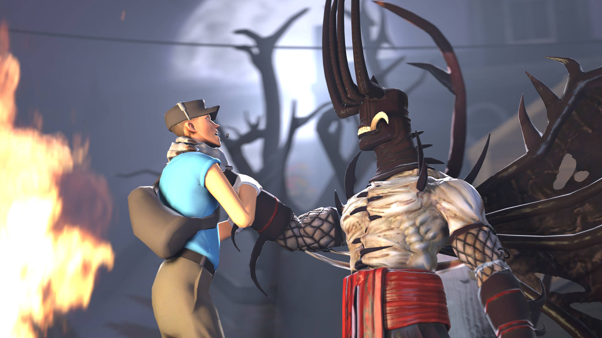 Brutallegend: Doviculus Erstickt Einen Mann. Wallpaper