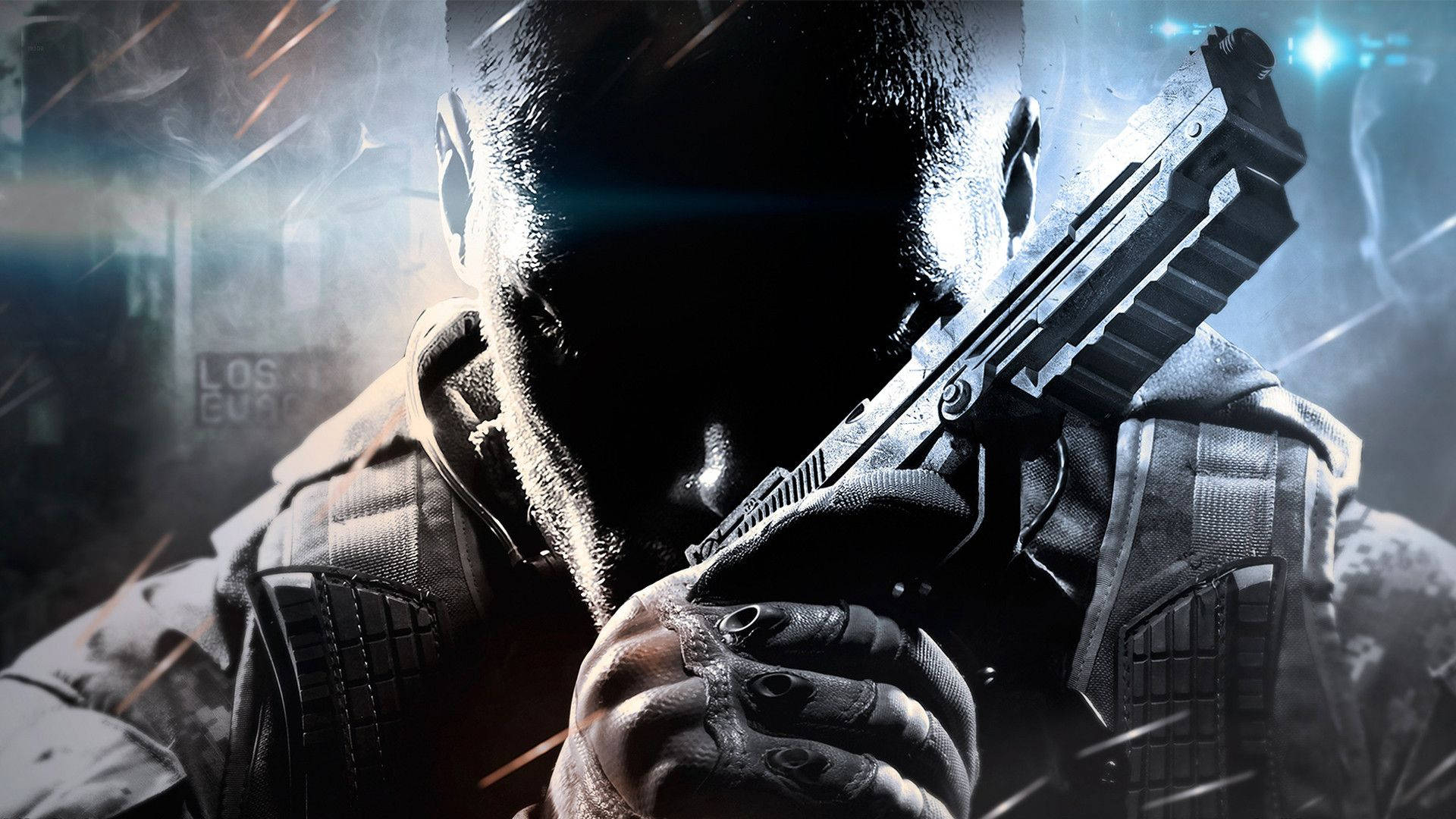 Actionfylt Gameplay Av Call Of Duty: Black Ops Ii I Fantastisk 1080p Hd Bakgrunnsbildet