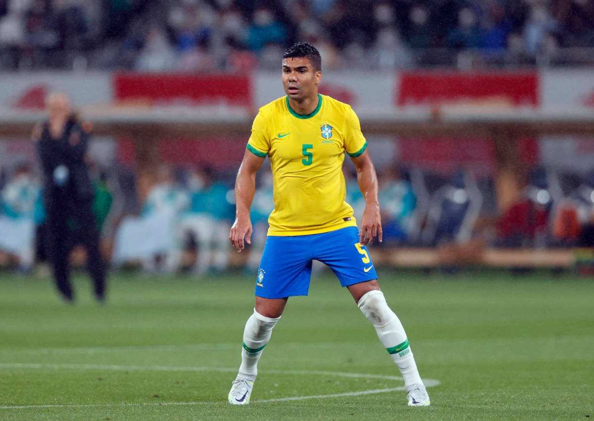 Carlos Casimiro Gul Drakt Brasil Bakgrunnsbildet