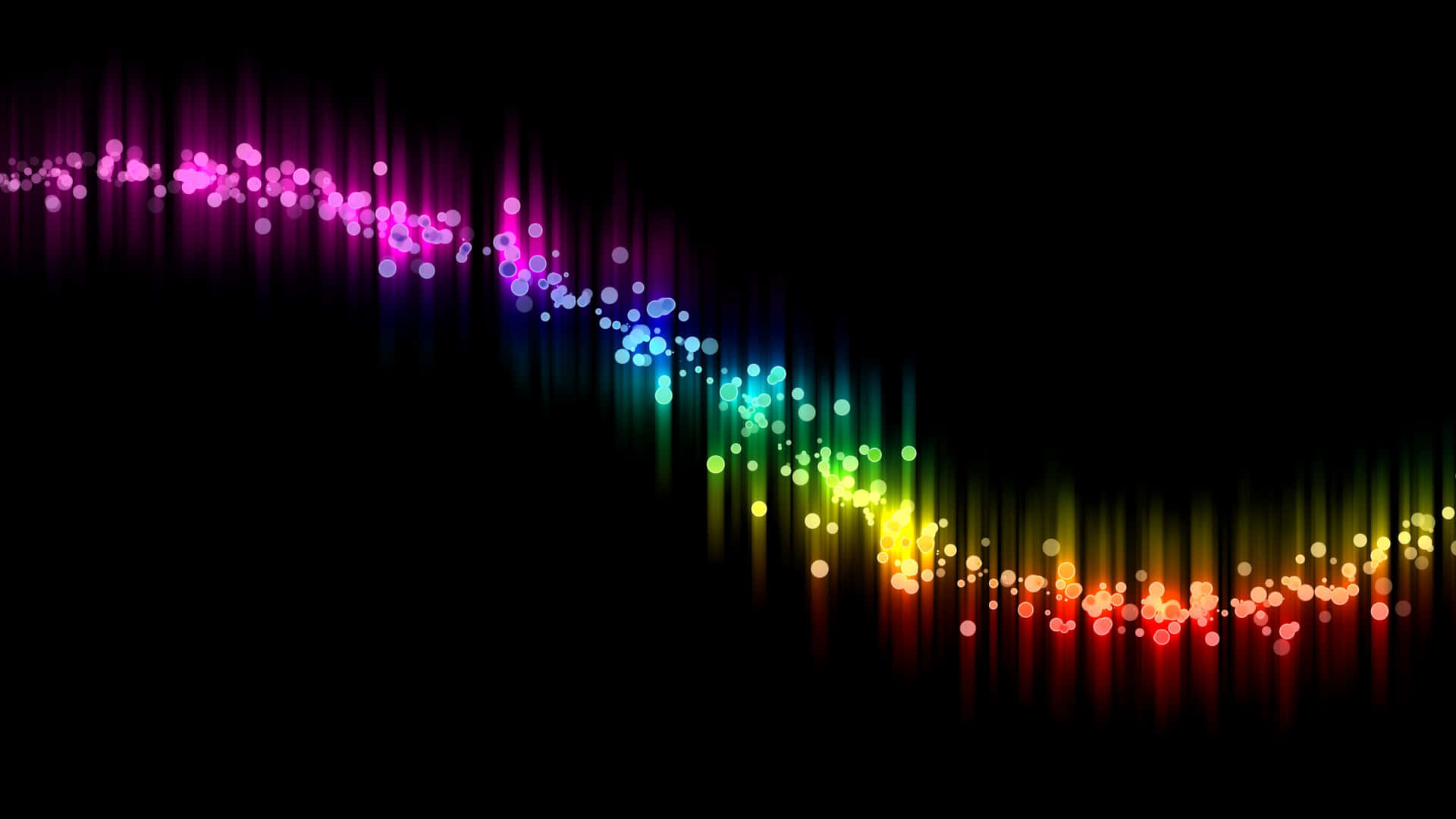 rainbow wave background wallpaper